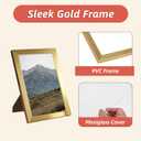 Rempry 14 Pack 4x6 Gold Picture Frames, Multi 4 x 6 Photo Frames Collage for Wall or Tabletop Display
