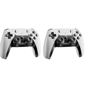 FCHOZY Upgraded Retro Gaming Console Stick Pro, Classic Video Games with 4K HDMI, 20,000+ Games and 23 Emulators, Upgraded Dual 2.4G Wireless Controllers 64GB