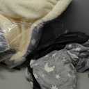 Indoor Dog House, Night-Luminous Star Dog Tent with FrameWashable Dog Cave Bed, Suitable for 18-40 lb Small and Medium Dog (Grey)