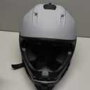 TRIANGLE Dual Sport Motorcycle Helmet Dirt Bike Helmets ATV Full Face Helmet for Adults Men with Internal Sunshield DOT Approved, Medium (Gray)