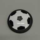 Toyk Boy Toys - LED Hover Soccer Ball - Air Power Training Ball Playing Football Indoor Outdoor Game - Birthday Gifts for Kids, Age 3 4 5 6 7 8-12 Year Old Boys - Soccer (White)