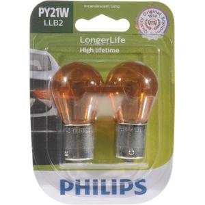 Philips Automotive Lighting 12496 LongerLife Miniature Bulb, 2 Pack