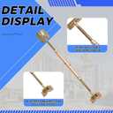 Frienda 2 Pack Adjustable Wall Brace 14"-25" Length Wall Bracing Concrete Turnbuckle Form Aligner Concrete Form Support, Heavy Duty Galvanized Iron, Ends Swivel 180 Degrees