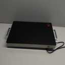 Chefman Compact Glasstop Warming Tray with Adjustable Temperature Control Perfect for Buffets, Restaurants, Parties, Events, Home Dinners and Travel, Mini 15x12 Inch Surface, Keeps Food Hot, Black