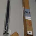 Ivilon Tension Curtain Rod - Spring Tension Rod for Windows or Shower, 54 to 90 Inch. Satin Nickel