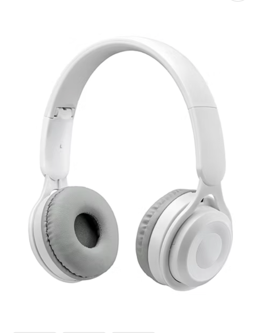 iLive Bluetooth® Wireless Over-The-Ear Headphones, White Color