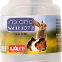 Lixit Top Fill No Drip Water Bottles for Rabbits, Ferrets, Hamsters, Guinea Pigs, Rats, Chinchillas and Other Small Animals - Made in USA (Granite (Pack of 1), 44 Ounce)