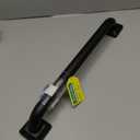 joyrain 500lb Capacity Stainless Steel Grab Bar - Heavy Duty Bathroom Safety Rail for Elderly, Anti-Slip Shower Handle, ADA Compliant (Matte Black, 18inch)