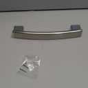 Upgraded WB15X26821 Microwave Handle Replacement Compatible with GE Microwave Oven Door Handle, Fit General Electric Microwave Parts JVM6175SK2SS JVM6175SK1SS PVM9179SKSS JVM7195SK2SS