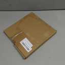 Stone Coasters for Drinks, Set of 4 (Dia. 4 in), Quick Absorbent Diatomaceous Earth Coaster with Aesthetic Marble Pattern, Desk & Coffee Table Decor, House Warming Gifts New Home - White