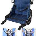 YHK Lift Stair Slide Board Transfer, Evacuation Elevator Slide，Nylon Lift Sling Transfer Board for Body Lift, Turning（with Shoulder Strap）