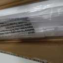 Lazblinds Upgraded Top Down Bottom Up (TDBU) Honeycomb Blinds, No Drill No Tools Easy Install Cordless Cellular Shades for Windows 31" W x 64" H, White - Blackout