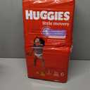 Huggies Size 6 Diapers, Little Movers Baby Diapers, Size 6 (35+ lbs), 108 Count (2 Packs of 54)