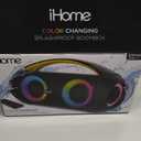 Bluetooth Speaker Boombox with FM Radio and Color Changing Lights 