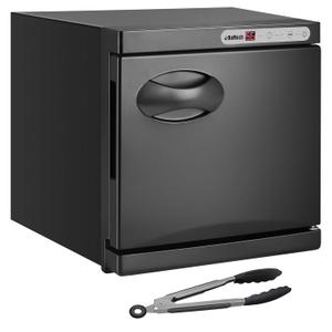 ROMECH 8L Hot Towel Warmer Cabinet, Professional Towel Heater with LED Temperature Display Setting, Towel Warmers for Spa Massage Salon Home (Black, 8L)