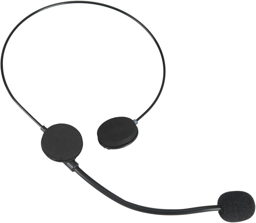 BinaryABC Toy Microphone Headset,Halloween Fancy Dress Costume Props(5.51 x 5.11inch)