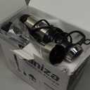 Ganiza Immersion Blender 5 in 1 Hand Blender Max 1000W Heavy Duty Motor, 16 Speed Mode Handheld Blender Stainless Steel Blade With 800ml Mixing Beaker, 600ml Chopper, Whisk and Milk Frother