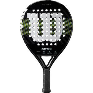 Wilson Optix V1 Padel Rackets - Grip Size 2-4 1/4" (Black/Green)
