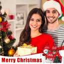 4Pcs Christmas Aprons for Women Men Waterproof Red Green Snowman Santa Elk Christmas Tree Cute Bulk Aprons Kitchen Cooking Baking Womens Apron Holiday Party Supplies