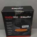 Mueller Heart 5 Waffle Maker, Waffle Iron, Adjustable Browning Control & Nonstick, Cool Touch Handle, Easy to Clean, Small Kitchen Appliances