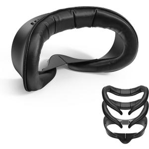 KIWI design V4 Facial Interface, 2 Face Pads Compatible with Oculus/Meta Quest 3S, Accessories for Quest 3S, NOT Compatible with Meta Quest 3