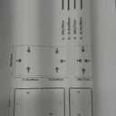 Trim Fast 5/8 in. D x 18 in. W x 36 in. L Unfinished Polystyrene, Pre-Mitered, Wall Panel Moulding Frame, Peel and Stick