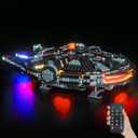 Upgraded Led Light Kit Compatible with Lego Star Wars The Dark Falcon Building Set, RC Version Compatible with Lego 75389 (Model Not Included)