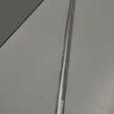 1" x 36" Chrome Plated Steel Round Rod,Carbon Steel, 1 Pcs