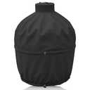 Grill Cover for Kamado Joe Big Joe 24 Inch Ceramic Charcoal Grill, Outdoor Waterproof Heavy Duty Adjustable Black Grill Cover for Extra Large Big Green Egg and Other Round Smokers, 37.8" Dia x 55.1" H