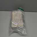 Sumnacon Wicker Basket with Lid Rectangle Woven Baskets for Toiletries Tampon Storage,Wicker Storage Basket with Lid,Decorative Seagrass Storage Baskets for Shelf Bathroom Toilet Table,Whitewash (X-Small)