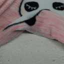 Simple Joys by Carter's Toddlers and Baby Girls' Loose-Fit Flame Resistant Fleece Footed Pajamas, Pack of 3 (Black Floral/Pink Panda/White Hearts)