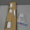 Globe Electric 64000092 21" 3-Light Track Lighting, Matte White, Pivoting Shades, Ceiling Lamp for Bedroom, Kitchen, Hallway, Bathroom, Den, Dining Room, Home Dcor