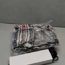 Heated Blanket Electric Blanket Full Size 72''x84'', Soft Flannel Heating Blanket with 12 Hour Auto Off - 10 Heat Settings - Machine Washable - Gray & Red (04 - Grey&red)