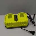 Rapid Charger Station 2 Port Compatible with Ryobi 18V Battery, Multi Tools Super Fast Charger Station Replacement for Ryobi 18V Chargers [ Battery Not Included ]