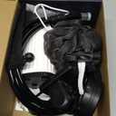 Portable Shower for Camping, [Upgraded] 10000mAh Rechargeable Camping Shower with 5 Adjustable Speeds,Premium LED Display, IPX8 Waterproof Outdoor Shower Kit for Hiking, Car, Pet, Travel (White)