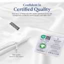 Premium Silk Pillowcase 100% Organic Mulberry Silk, 22 Momme, Grade 6A - Oeko-Tex Certified in Germany - Luxury for Hair & Skin, 1 Piece (Standard Size 20x26 Inches, White)