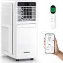 ZAFRO Portable Air Conditioners, 10000 BTU (6000 BTU SACC), Smart AC Unit with Drainage-free Cooling, Fan & Dehumidifier, Portable AC with APP/Remote, 47dB Quiet, 24H Timer for Living Room, Bedroom