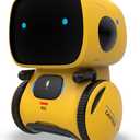 KaeKid Robots for Kids, Interactive Smart Robotic with Touch Sensor, Voice Control, Speech Recognition, Singing, Dancing, Repeating and Recording, Robot Toy for 3 4 5 6 7 8 Year Old Boys Girls (Yellow)