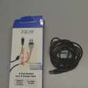 ZGEAR 6 Foot Braided Sync & Change Cable for Lightning Tip