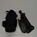 HTU 2026 Upgraded [True Military-Grade] Car Phone HolderSafety Certs & No Smell Cell Phone Holder for Car Mount for Dashboard Windshield Air Vent Long Arm Thick Case,Black