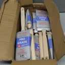 Pro Grade - Paint Brushes - 12Ea 2.5" Angle Brushes