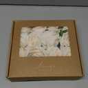 Ling's moment Artificial Flowers 16pcs Cream Silk Roses with Stems, 3.5" Fake Vendela Roses Bulk for DIY Wedding Bouquets Centerpieces Party Baby Shower Home Decoration