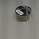 Sage Green and Champagne Gold Velvet Wired Ribbon 2.5" X 10 Yards Sage Green Velvet with Champagne Gold Glitter Border Stripe Christmas Ribbon for Tree, Wreath Supplies, Garlands Making