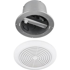 V2262-50 7 Inch Bathroom Exhaust Fan, 50 CFM Quiet Bathroom Vent Fan, 1.0 Sones Low Noise Fans for Ceiling, Kitchen Exhaust Fan, Garage Ceiling Fan for Mobile Home, Laundry