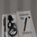 AI Digital Voice Recorder with Playback, AI Intelligent Noise Reduction Audio Recorder, Type-C Fast Data Transfer, Voice Activated Recording Device for Lectures, Meetings, Interviews,