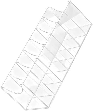 Acrylic Belt Case for Multiple Belt Organization Tangles and Saving Space in Closet Belt Organizers, 2 Pack