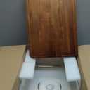 HouseJoy Acacia Wood Cake Stand with LidExtra Large 17" Rectangular Cake Holder,2in1 Dessert Table Display Set & Charcuterie Board,Acrylic Cake Dome Cover for Cheese/Veggie/Desert /Chips & Dip