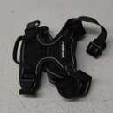 rabbitgoo Dog Harness No Pull with 2 Leash Clips, Adjustable Soft Padded, Reflective Oxford No Choke Pet Vest with Easy Control Handle for Medium Sized Dogs, Black, M