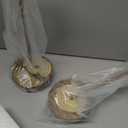 Tpczqj Set of 2 Rechargeable Cordless Table Lamp,6000mAh LED Battery Operated Desk Lamp Touch 3 Color Dimming Portable Outdoor Waterproof Table Light for Patio/Restaurant/Dining/Home (Bronze)