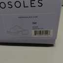 Aerosoles Women's DUANE Low Heeled Slide Sandal (9, White Pu)